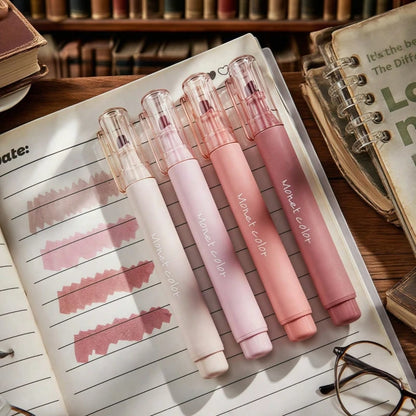 4 Pack Soft Touch Fluorescent Gel Pens