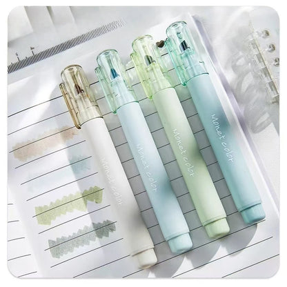 4 Pack Soft Touch Fluorescent Gel Pens