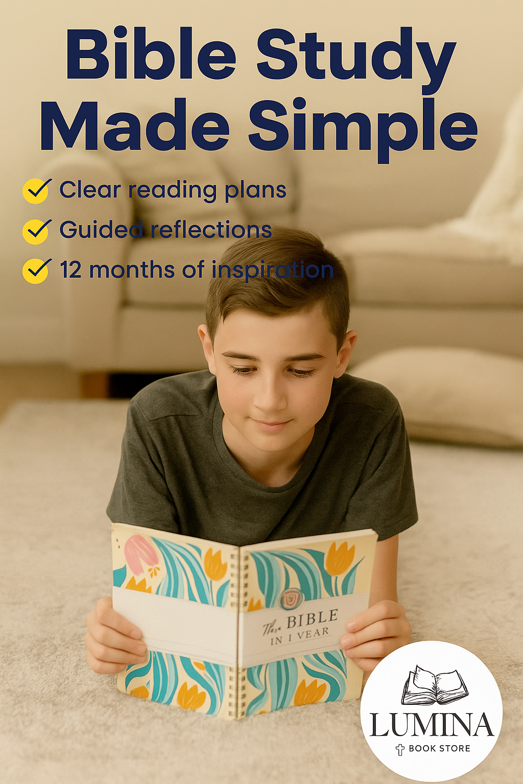 Lumina 52-Week Bible Study Book